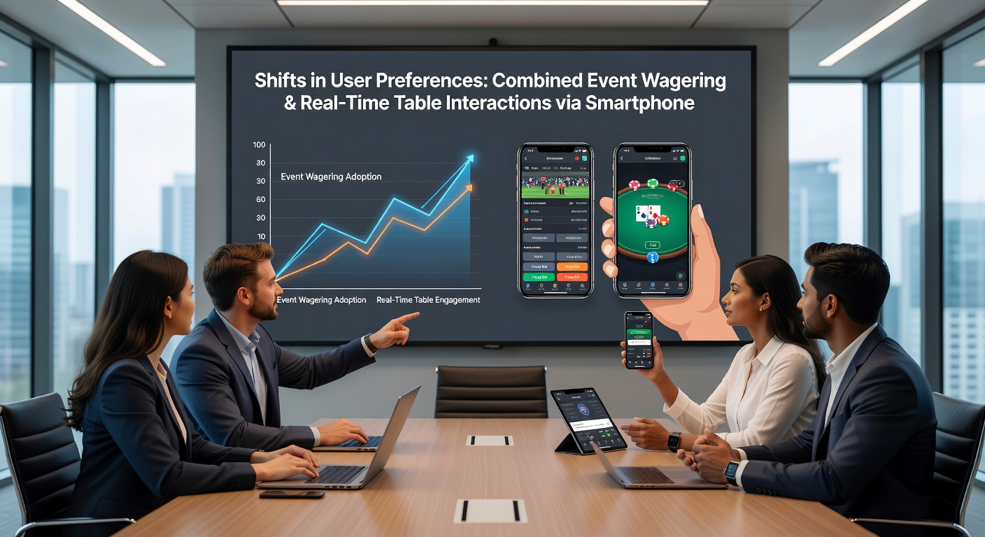 Users engaging with hybrid mobile wagering apps in real-world settings